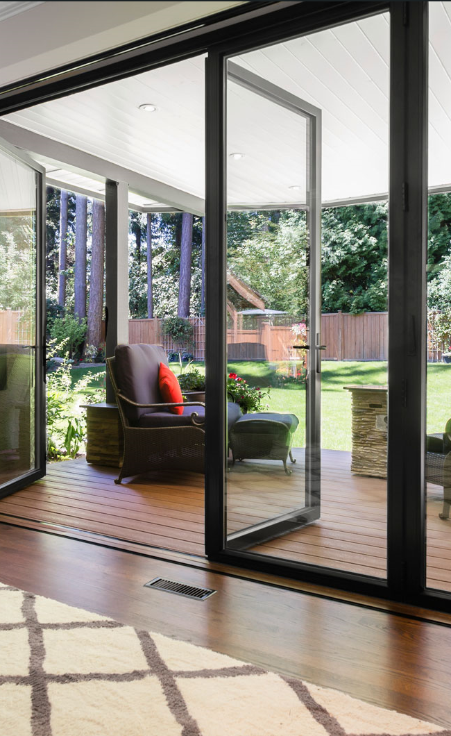 folding sliding door residential