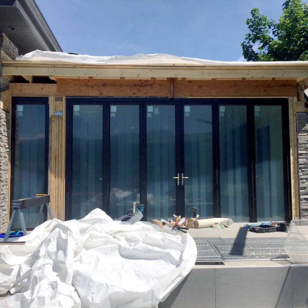 installation folding sliding doors canada
